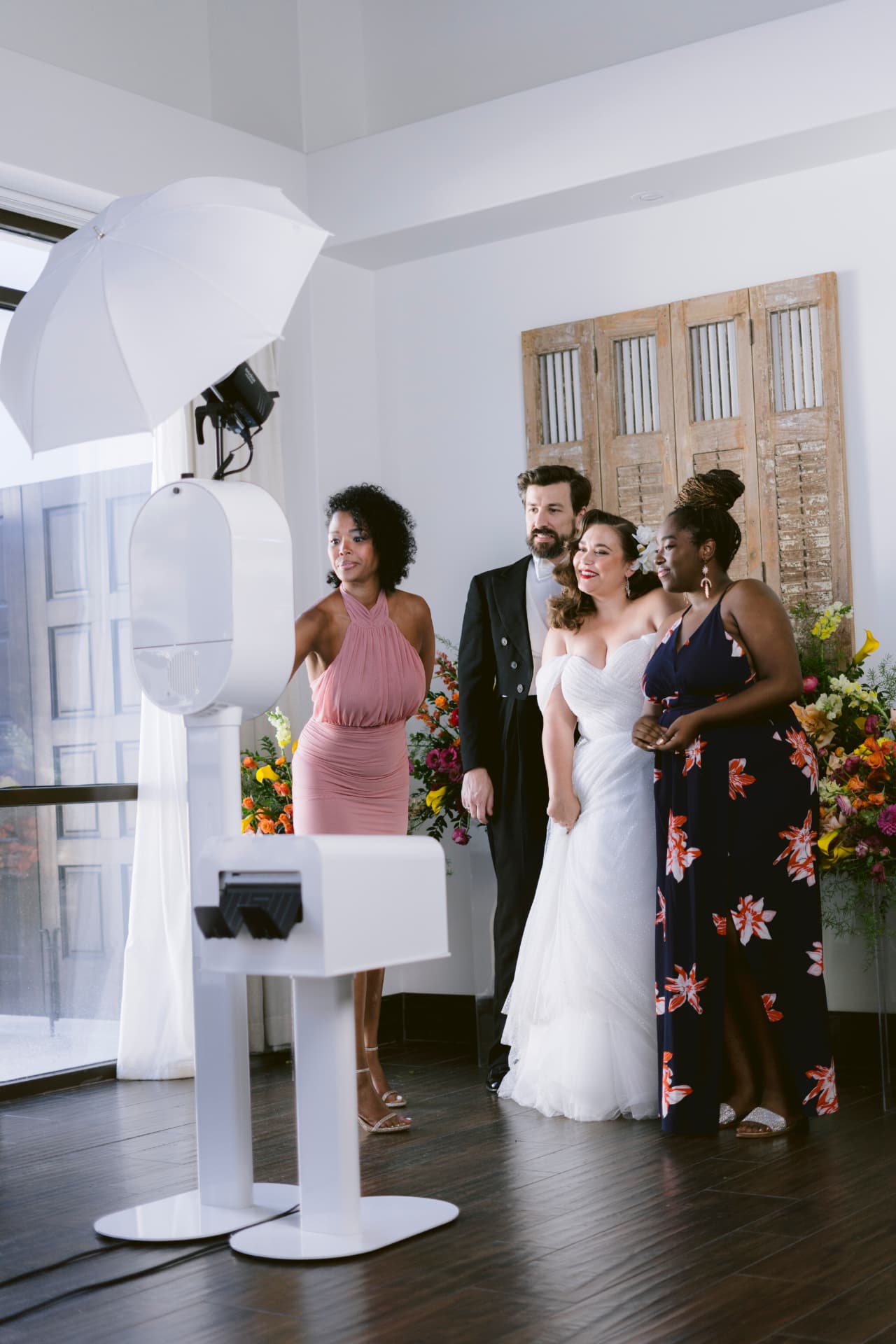 DSLR Booth photo booth at an Atlanta event